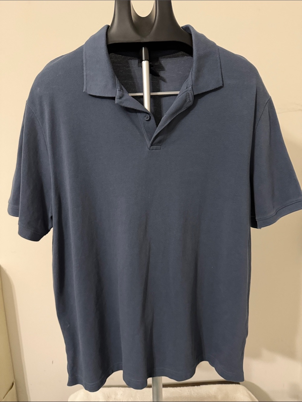 Men's Classic Short-Sleeve Polo Shirt - Navy